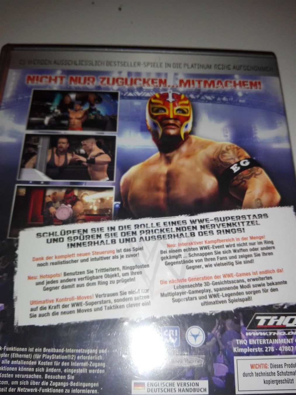 Sony Giochi: Smack Down VS Raw (2007)      -Deutsch- – Usato da St.Galllen venduto da elkaphone 3