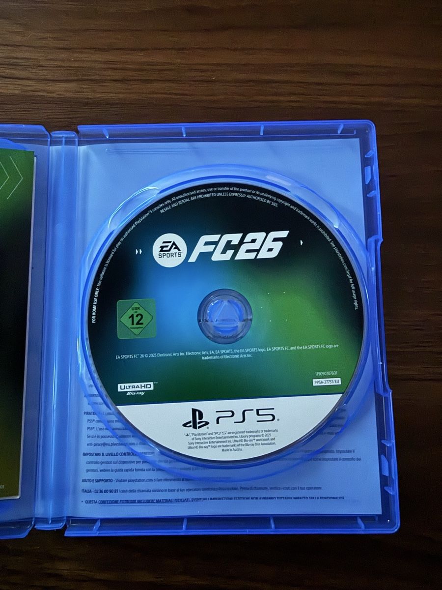Sony Giochi: EA FC 26 - PS5 – Usato da Chiggiogna venduto da TheLegend88 1