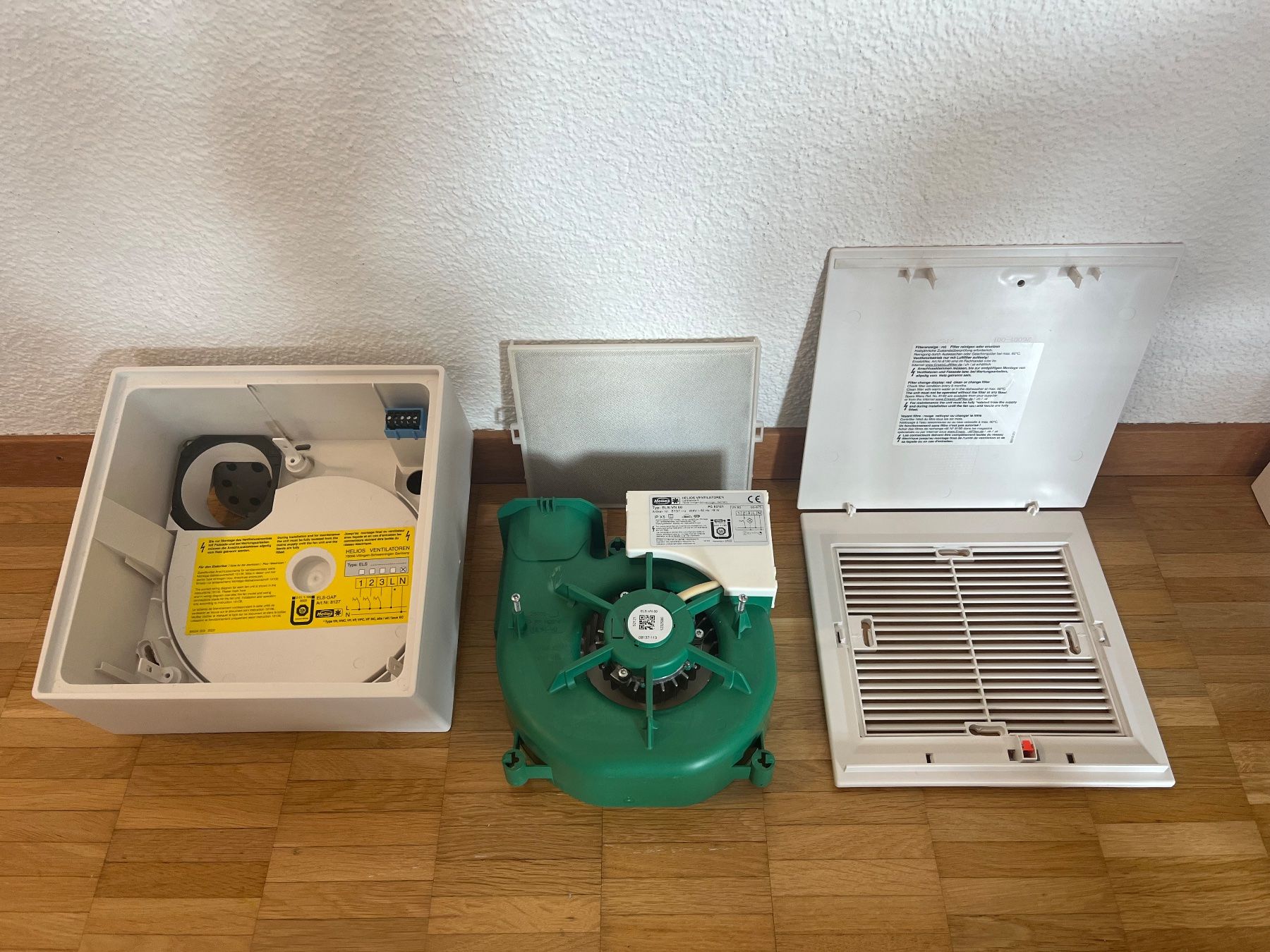 Helios Ventilatoren: Helios Ventilator ELS-VN 60. Lüfter – Gebraucht aus bern von  2