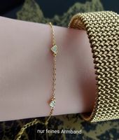 Goldenes Armband mit Herz-Details – Neu❣️