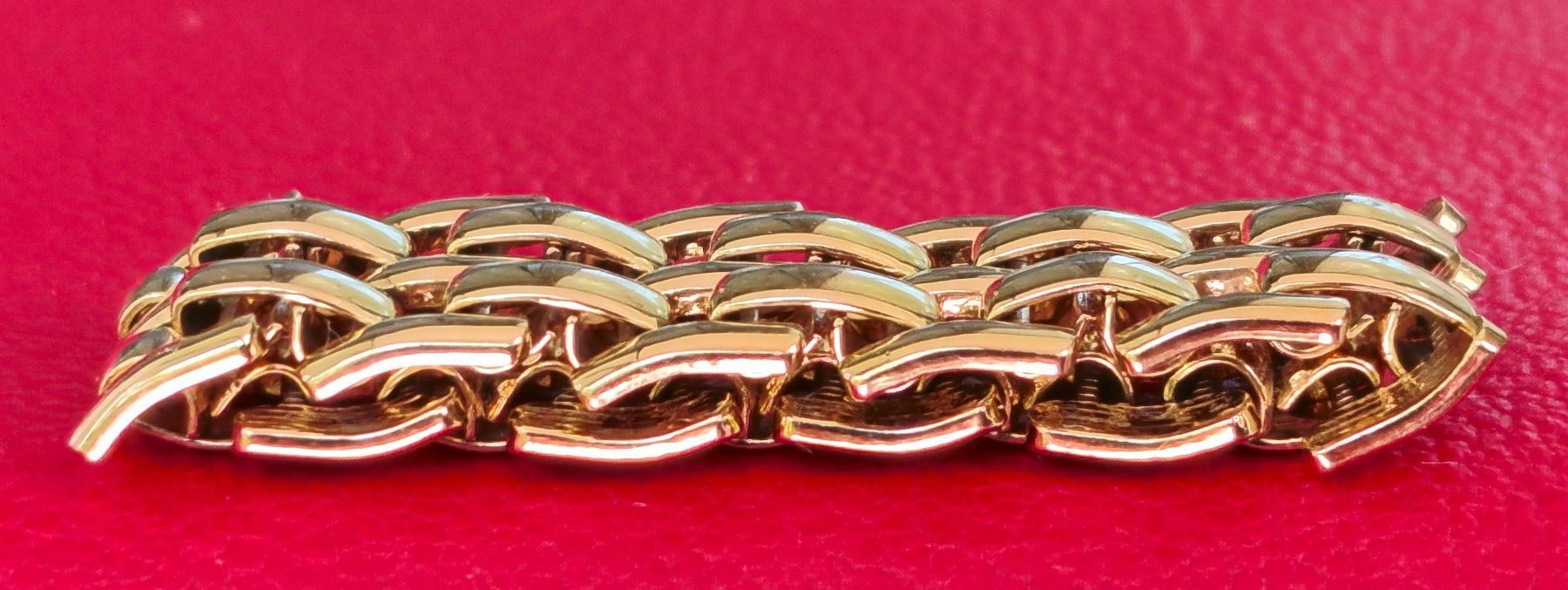Ringe: Gliederring im klassischen Panther- oder Backstein - Design – Gebraucht aus Zürich von Tanteemma369 3