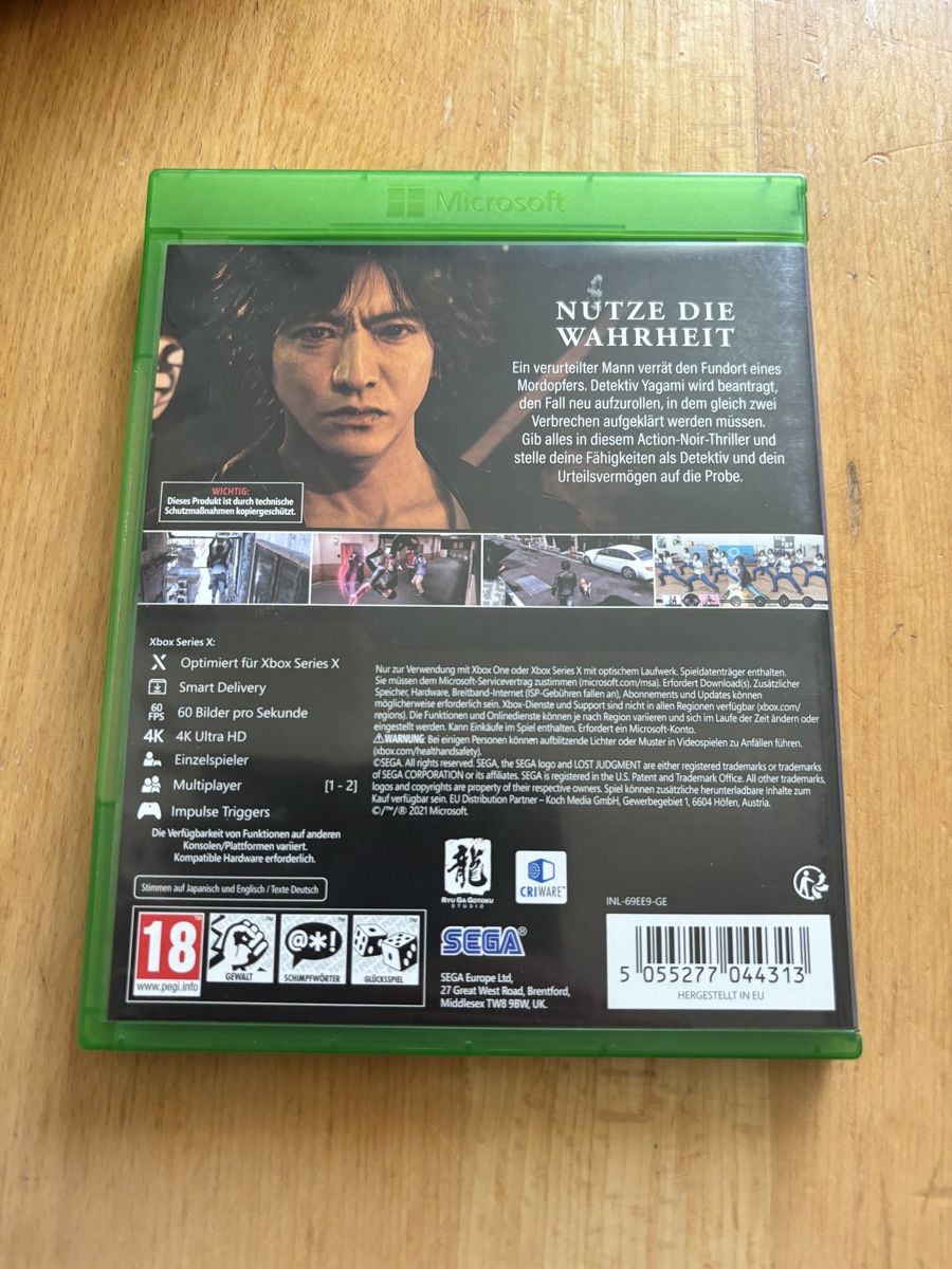 Giochi: Lost Judgment Xbox Series X – Usato da Luzern venduto da Armastra 1