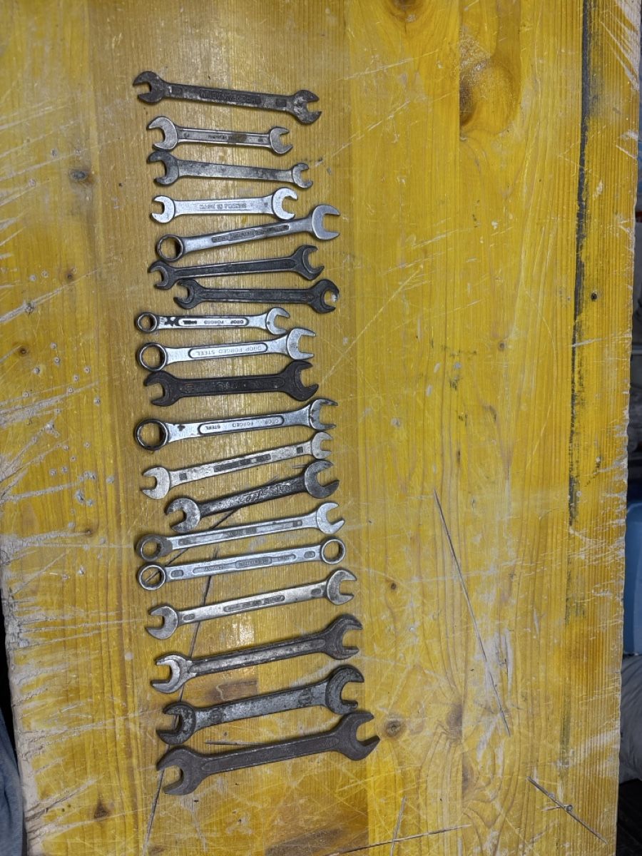 Tous les outils:  chiavi inglesi con anello e occhio usate – D'occasion à Giubiasco par cri_mzc6