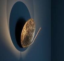 Wandleuchte LUNA Wall, gold von Catellani & Smith