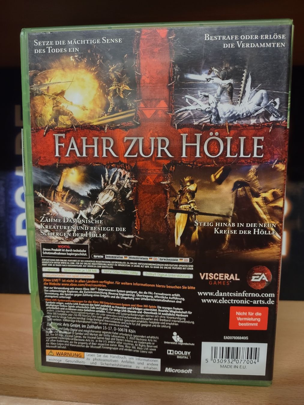 Microsoft Spiele: Dante's Inferno - Xbox 360 -  – Gebraucht aus Fribourg von PastGame 1
