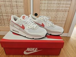 Nike Air Max 90 Summit White/Mantra Orange, t.38, neuv