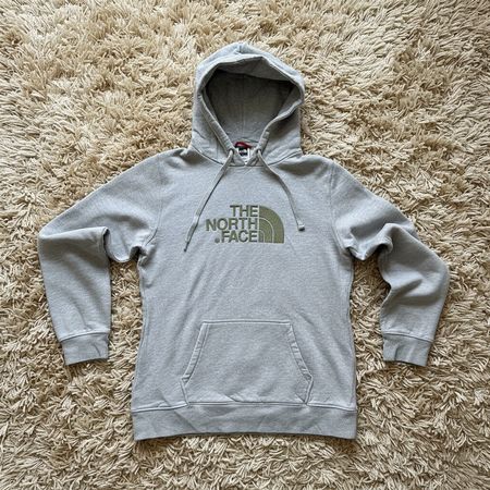 Pull à capuche The North Face femme M gris Logo brodé Très b