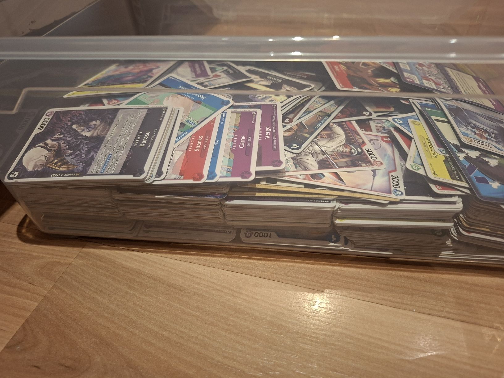 Bandai Sammelbilder & Trading cards: One piece karten 1000 stück  – Gebraucht aus Diepoldsau von Tiaraa1 1