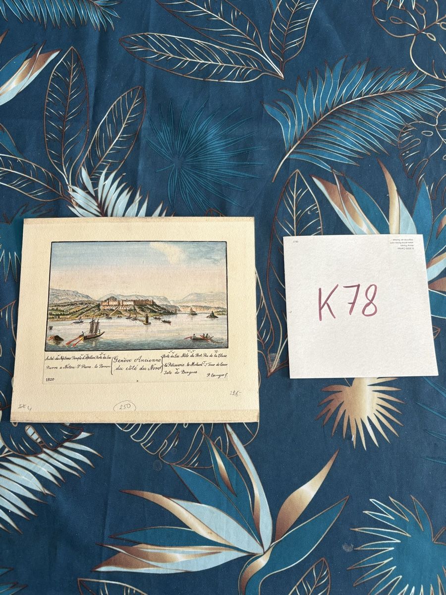Gravures: Gravure colorée  – D'occasion à Cugy FR par K78