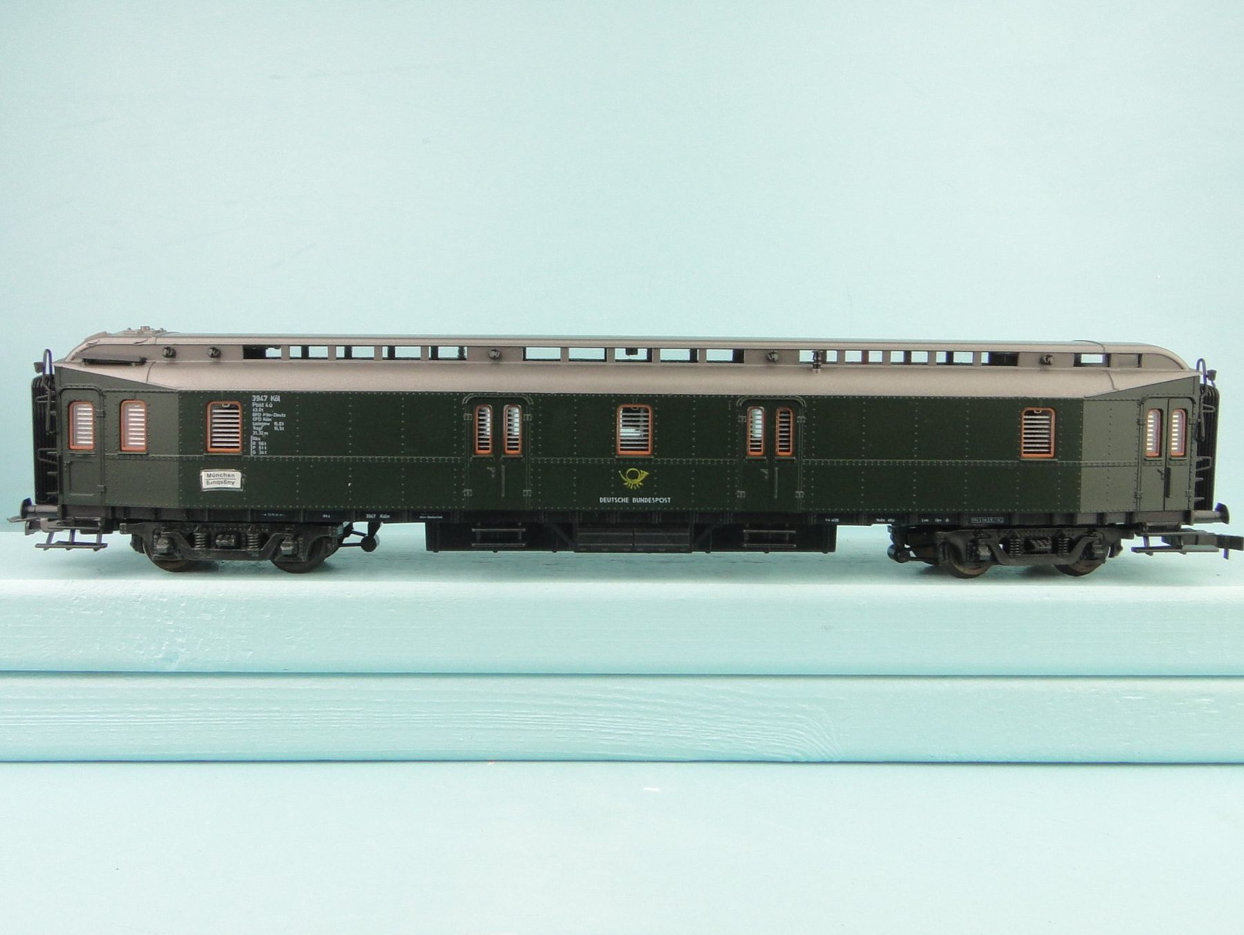 Roco Modellini di ferrovie: Roco 4293 H0 DB Echte Gepäckwagen – Usato da Bülach venduto da cann11 2