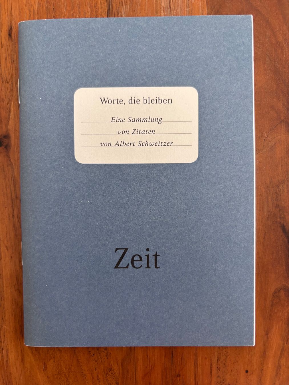 Bücher: Zitate Albert Schweitzer – Neu (gemäss Beschreibung) aus Balsthal von Uroby