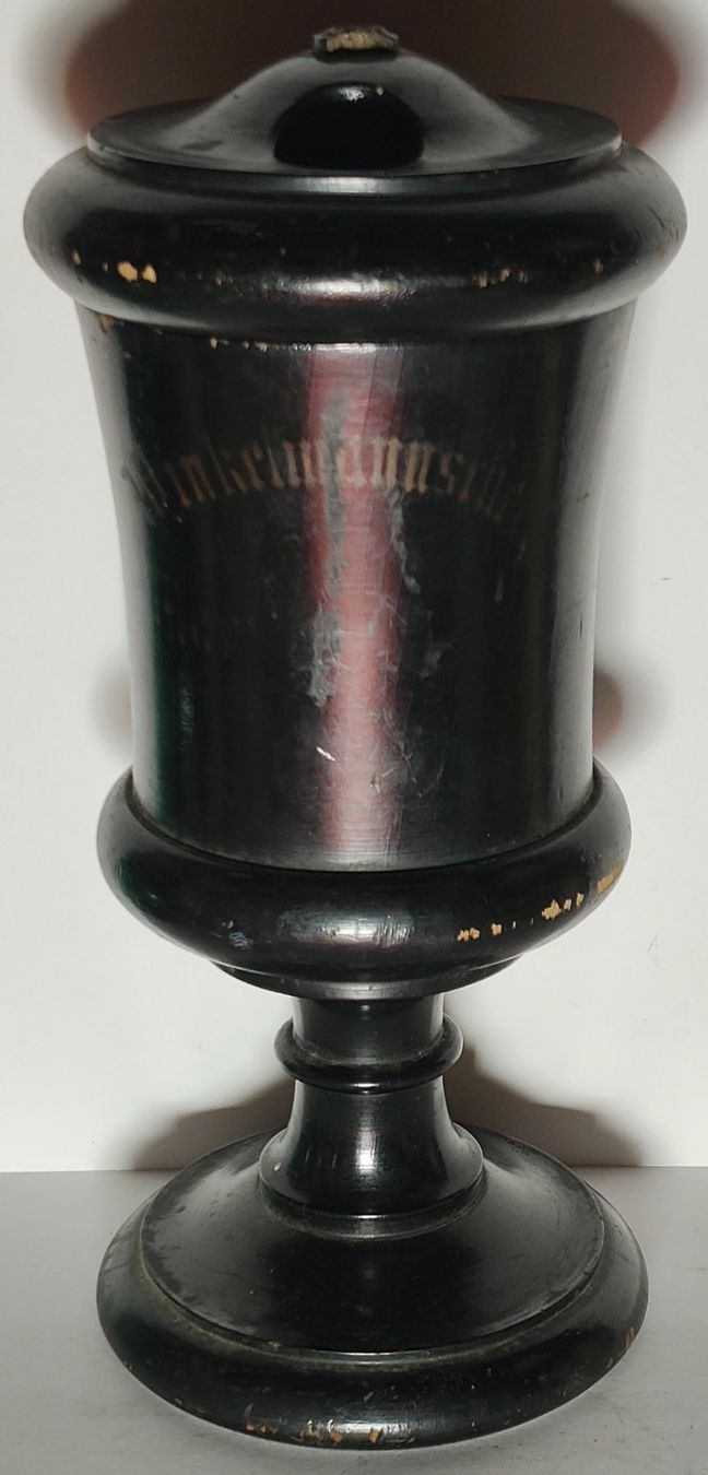 Articoli in legno: Seltenes Apotheker Holzdose Biedermeier – Usato da Monthey venduto da 19_karen_84