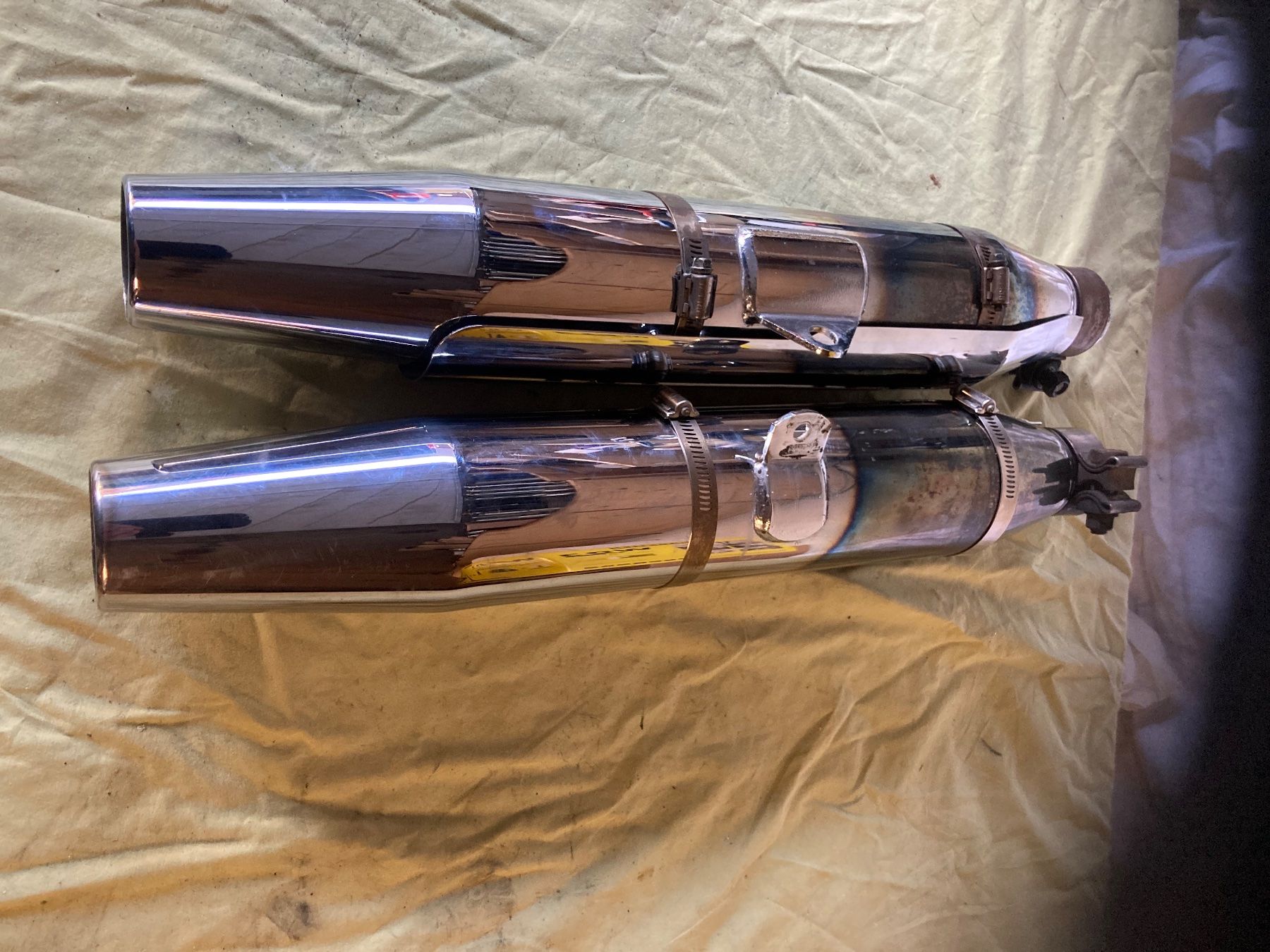 Harley-Davidson Tutti i ricambio per moto: Harley Davidson Auspufftöpfe Sportster – Usato da Schötz venduto da Harley35 2