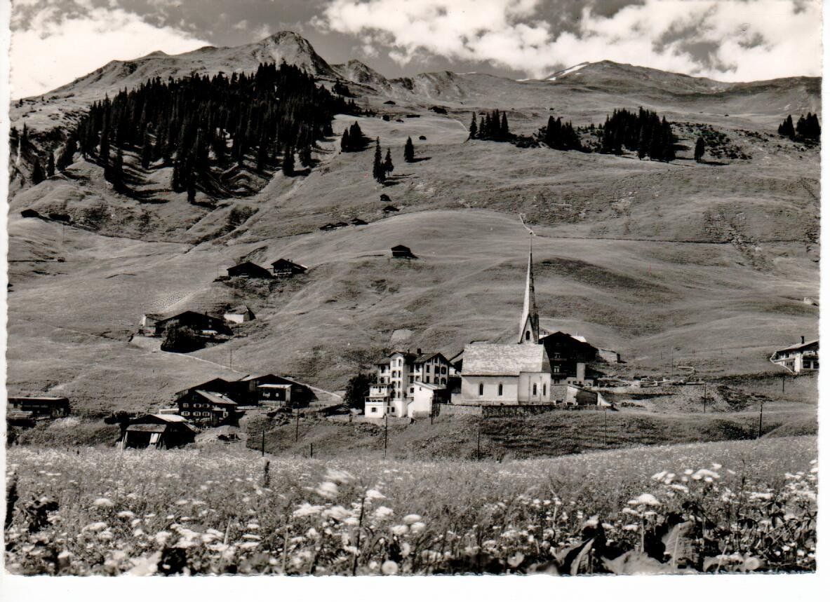Cartoline postali: St. Antönien 1952 – Usato da Wolhusen venduto da Curver9