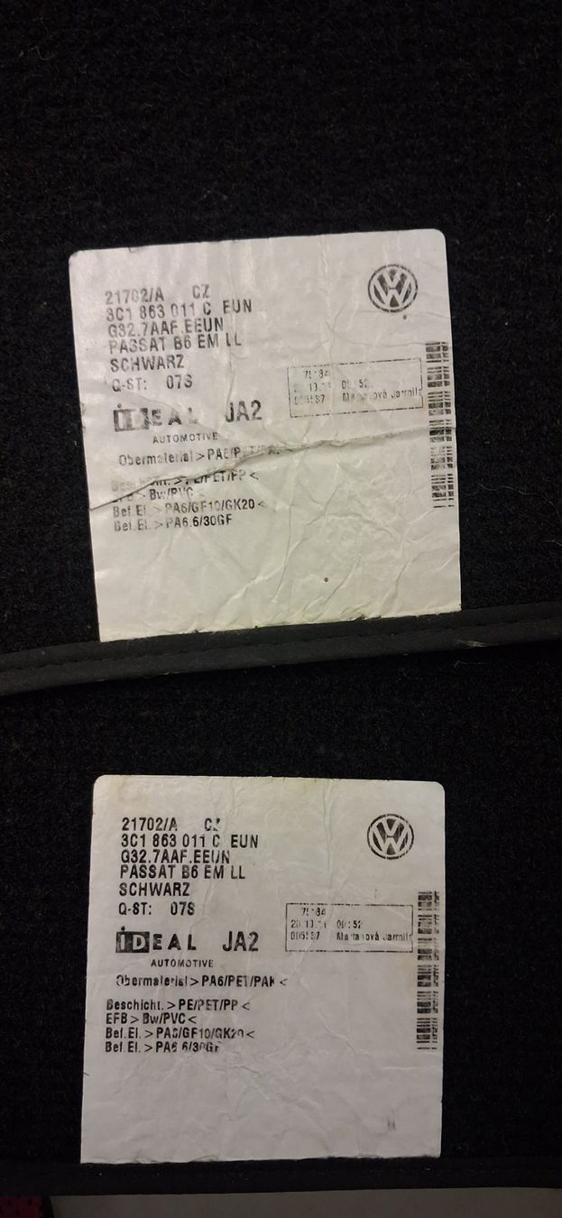 VW Tappeti & Tappetini: Fußmatten auto vw – Usato da Igis venduto da JUST-4U-ENJOY 3