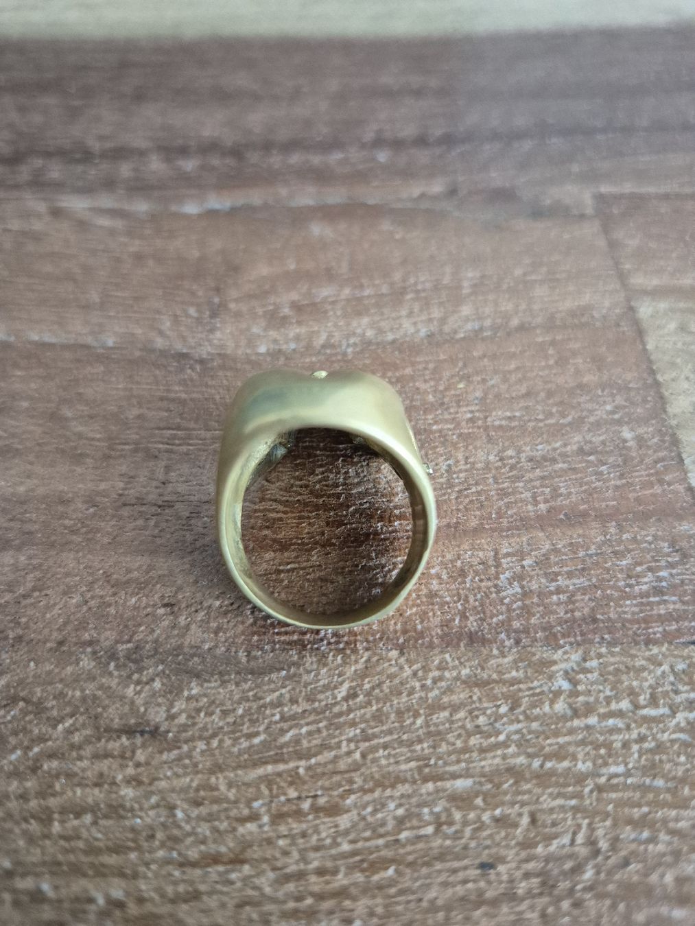 Anelli: Totenkopf Ring beweglich Bronze – Usato da Zürich venduto da Dalema13 1