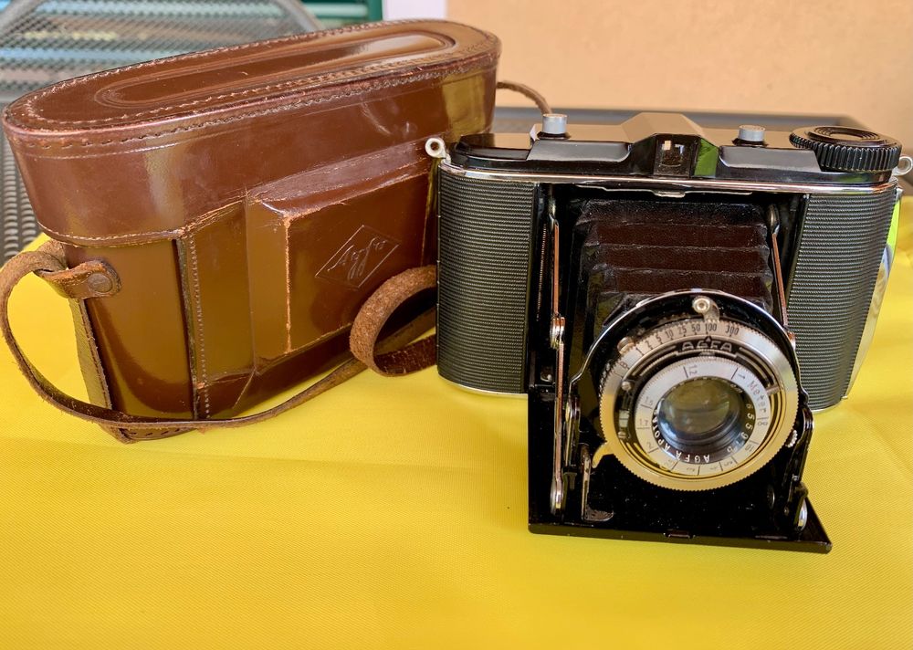 Macchina fotografica d'epoca agfa - Italia