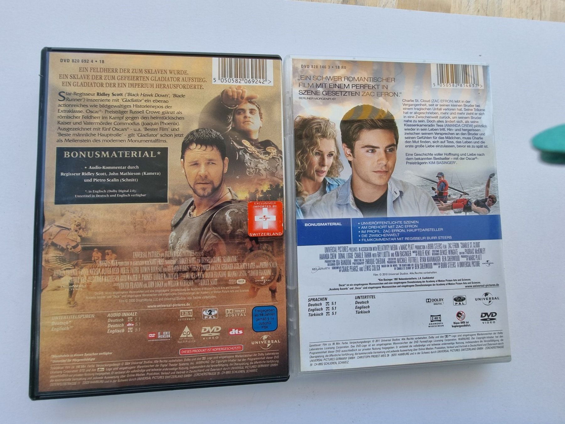 Tutti i DVDs: 6 DVD's – Usato da Winterthur venduto da Christinakim 3