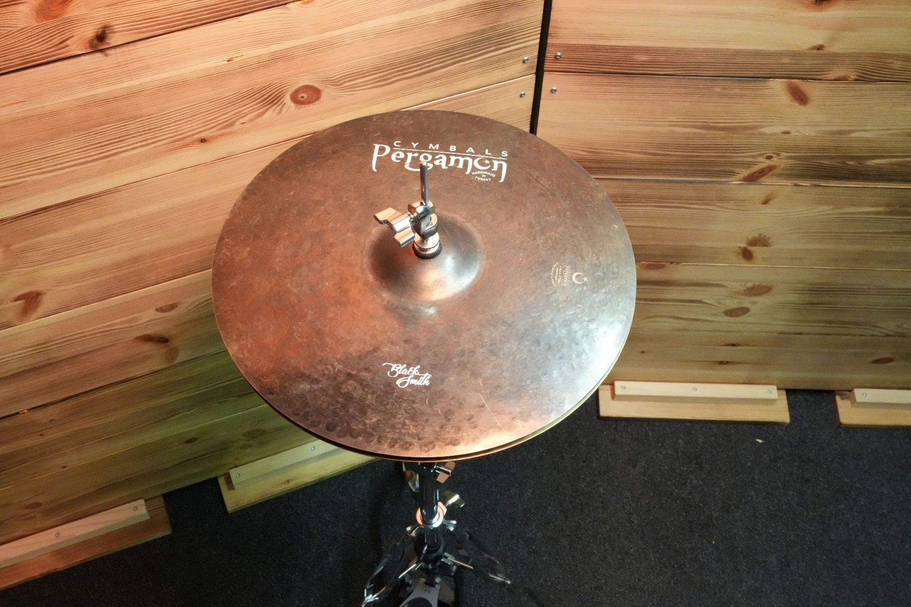 Strumenti musicali: Pergamon Blacksmith Hi-Hat 15" – Usato da St. Ursen venduto da mah_6fjr