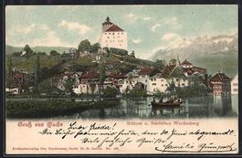 Buchs /SG, Schloss und Städtchen Werden