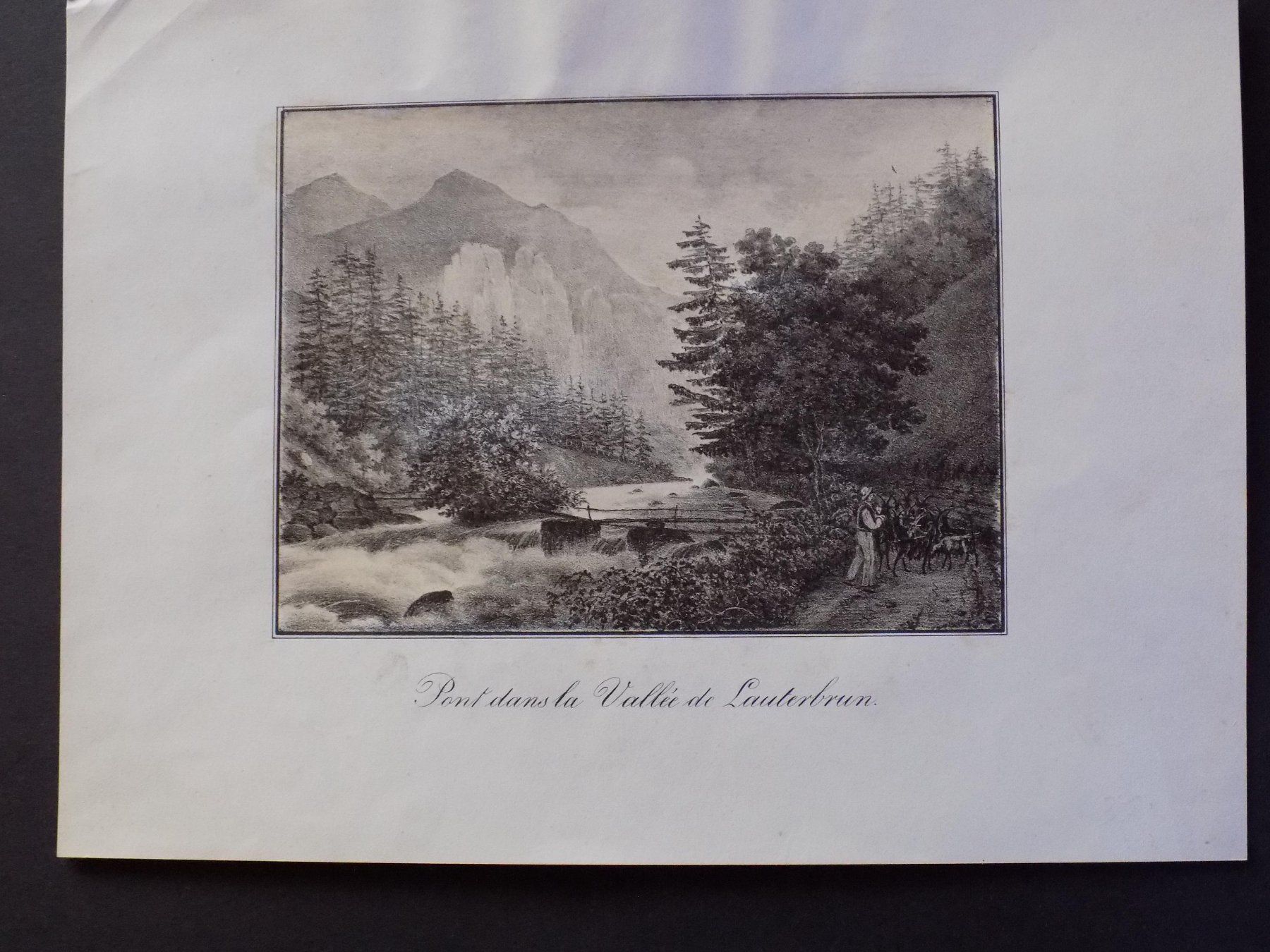 Gravures: Lauterbrunnental – D'occasion à Risch par Rischli15