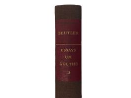 Ex Libris Zürich – Beutler: Essays um Goethe II