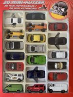20 Mini-Flitzer Autos, Sammlerstück, Neu und OV, Rarität!