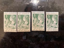 Pro Juventute Nr. 1 Lot Sammlung ungestempelt postfrisch