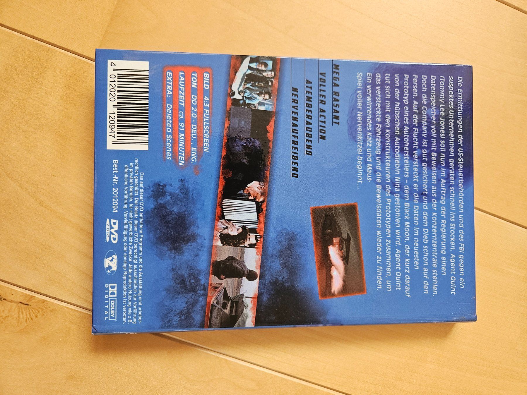 Tutti i DVDs: Black Moon Rising -  kleine Hartbox – Usato da Wildberg venduto da Reunionevents 1