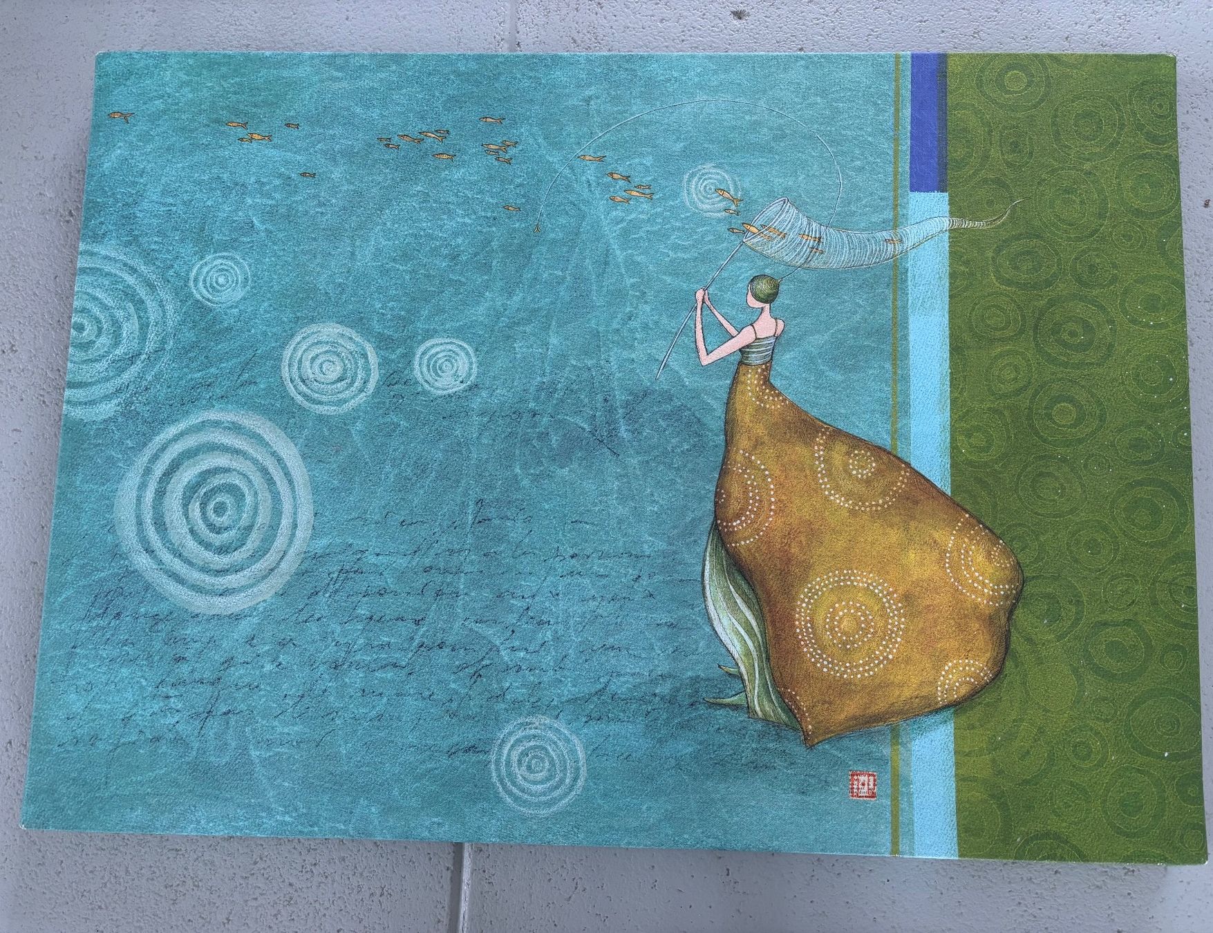 Dipinti: Tableau Gaelle Boissonnard – Usato da Bulle venduto da Marjory