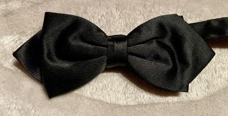 Elegante, schwarze Fliege - wie neu