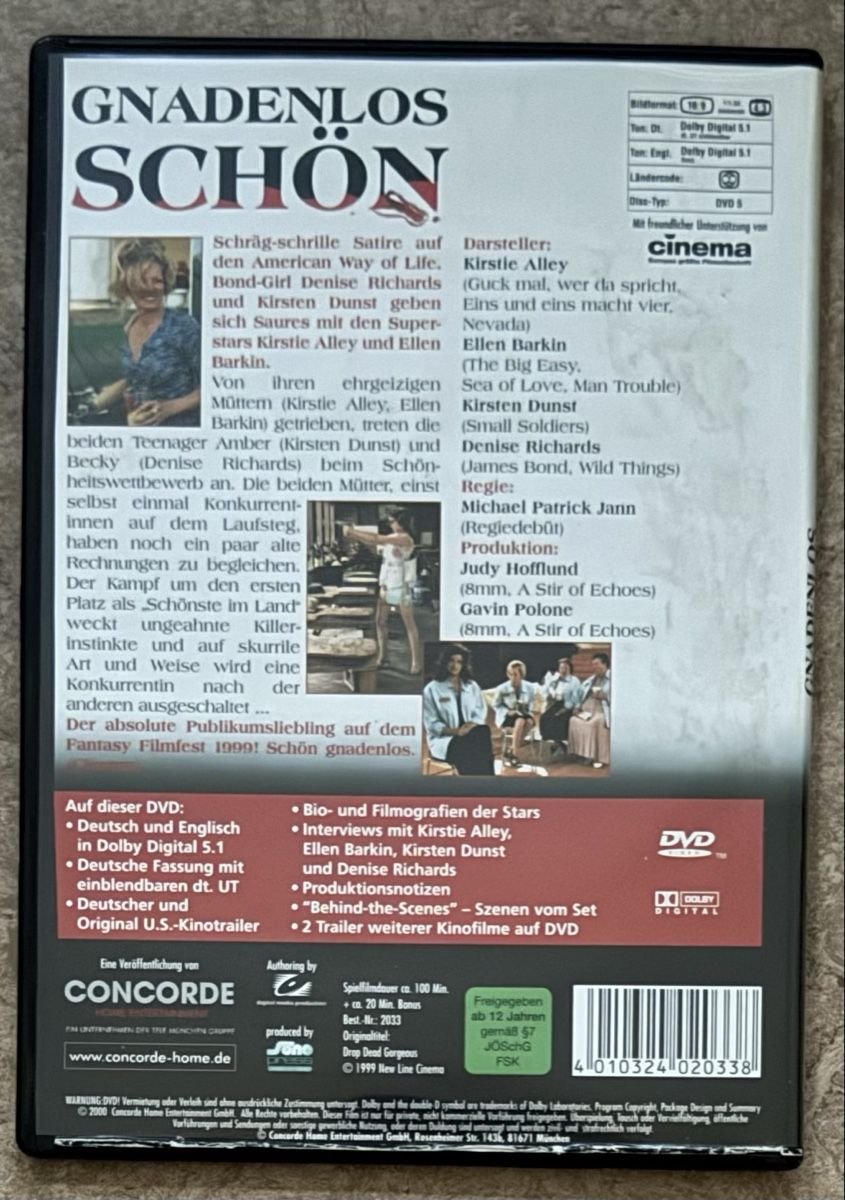 Tutti i DVDs: GNADENLOS SCHÖN  – Nuovo (secondo la descrizione) da Dietikon venduto da AndreaSch01 1
