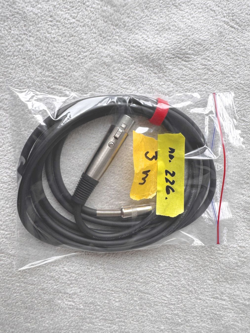 Neutrik Kabel: Kabel Cable PRO no226 XLRf - Jack 3m Switchcraft  bgbU – Gebraucht aus Zürich von Malco0 3