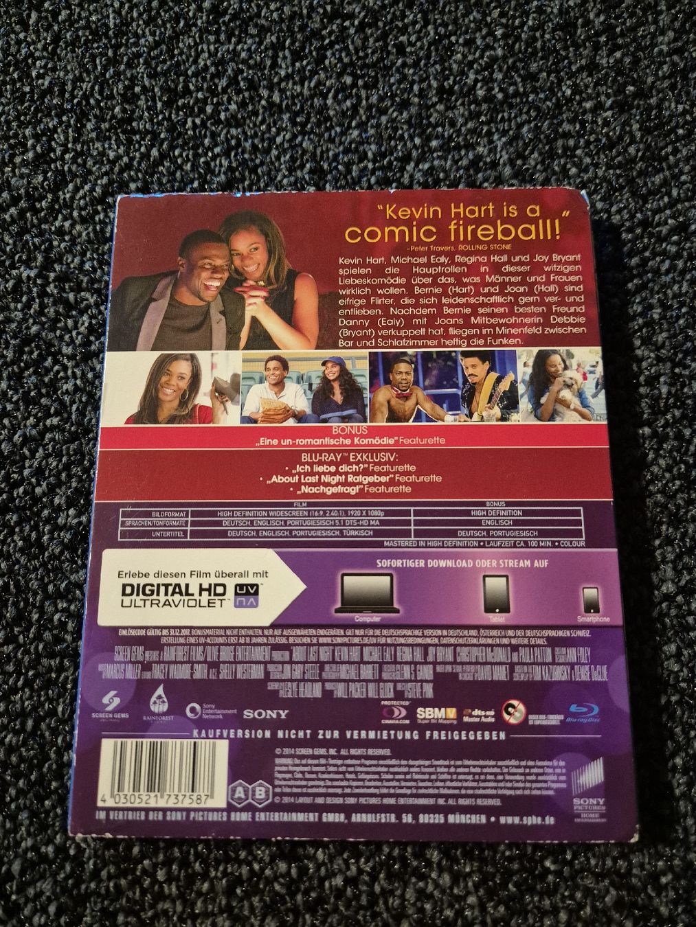 Tutti i DVDs: Blu-Ray: About Last Night – Usato da Ruswil venduto da jan_bxl5 1