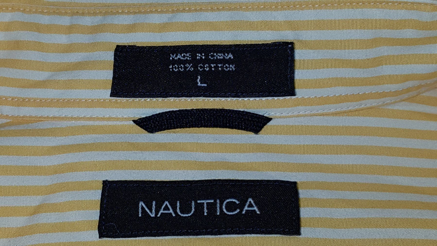 Camicie: NAUTICA Chemise / Hemd Taille / Grosse  L – Usato da Cossonay-ville venduto da Super-Price-Quality 9