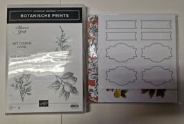 Stampin'up "Botanische Prints", inkl. Stanzschablone