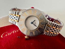 CARTIER 21 Must de Cartier 1330, 31mm, Steel/Gold, Quartz