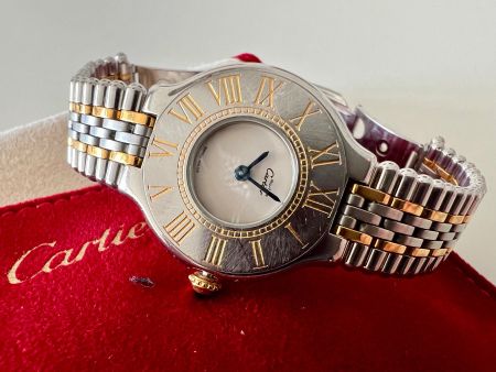 CARTIER 21 Must de Cartier 1330, 31mm, Steel/Gold, Quartz