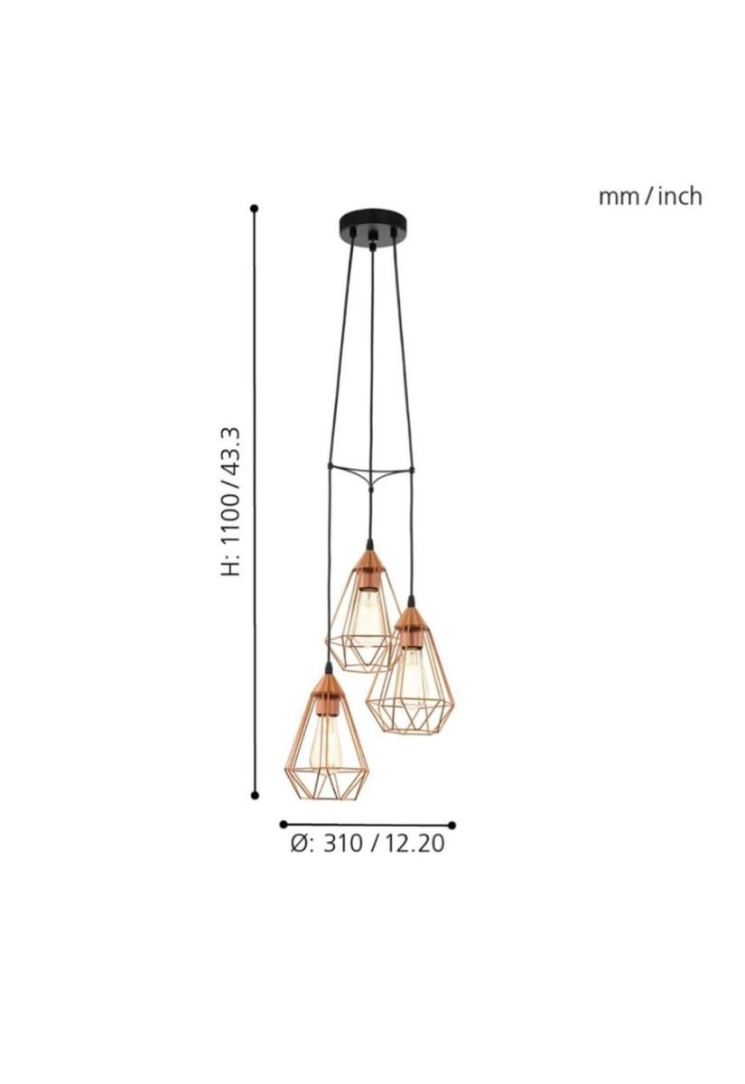 Eglo Kronleuchter & Deckenlampen: Pendelleuchte Tarbes – Gebraucht aus Winterthur von an.ba 2