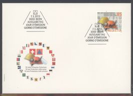 2013, FDC, 50 Jahre Schweizer Zivilschutz (Nr. 1453)