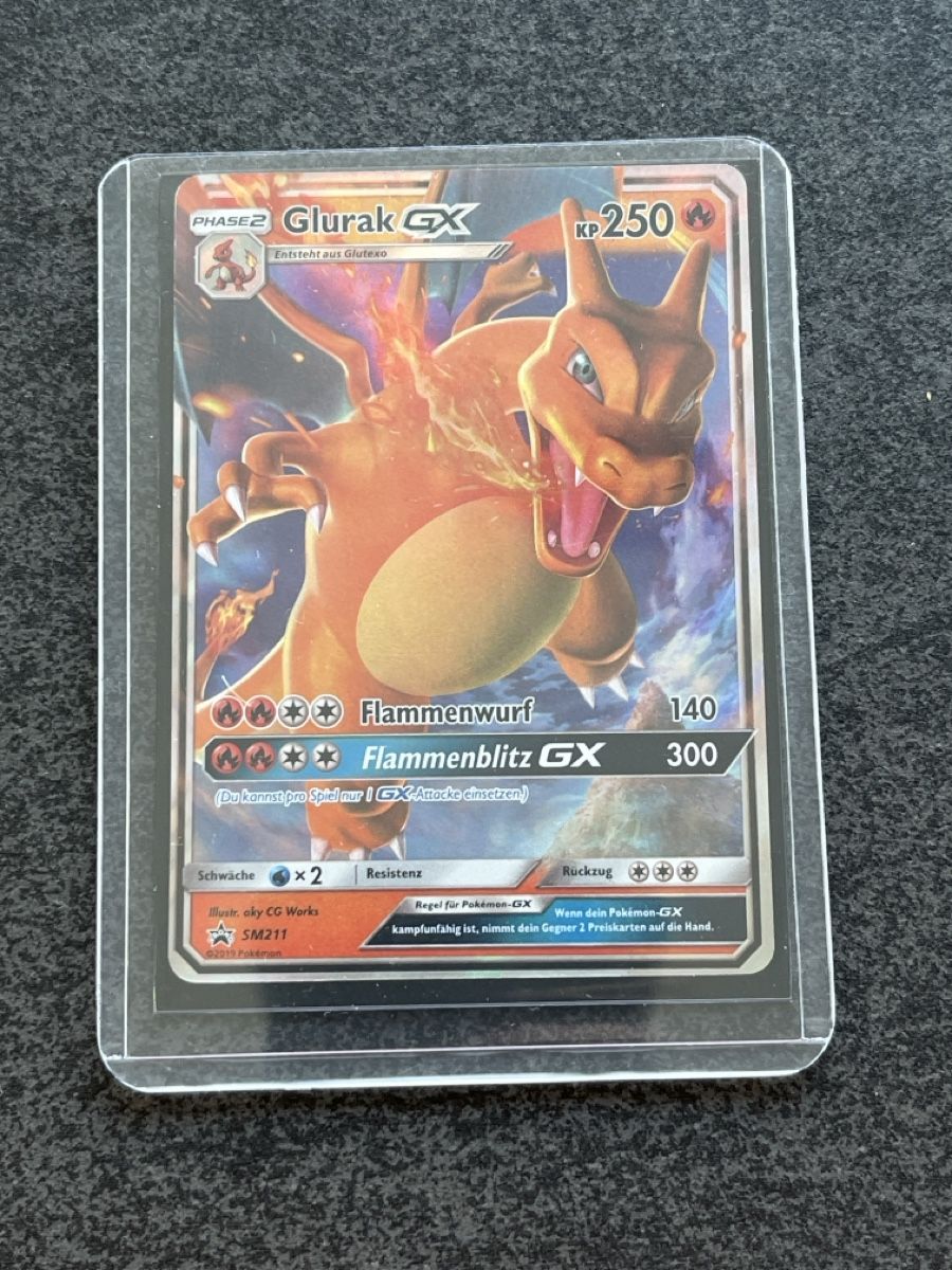 Pokémon Carte collezionabili: Pokémon Glurak GX – Nuovo (secondo la descrizione) da Zug venduto da Haegito
