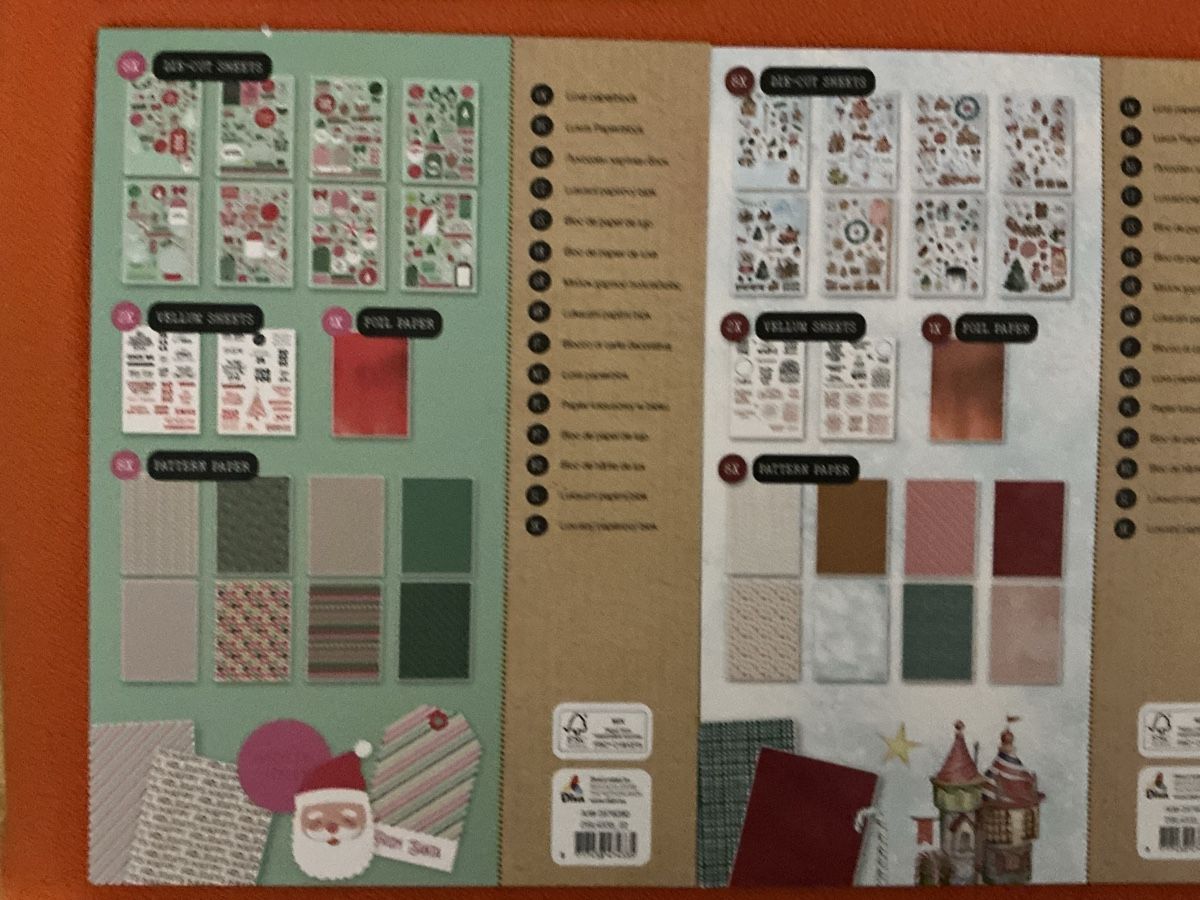 Carta: Lotto scrapbooking Natale – Nuovo (secondo la descrizione) da Paradiso venduto da Wildlime 4