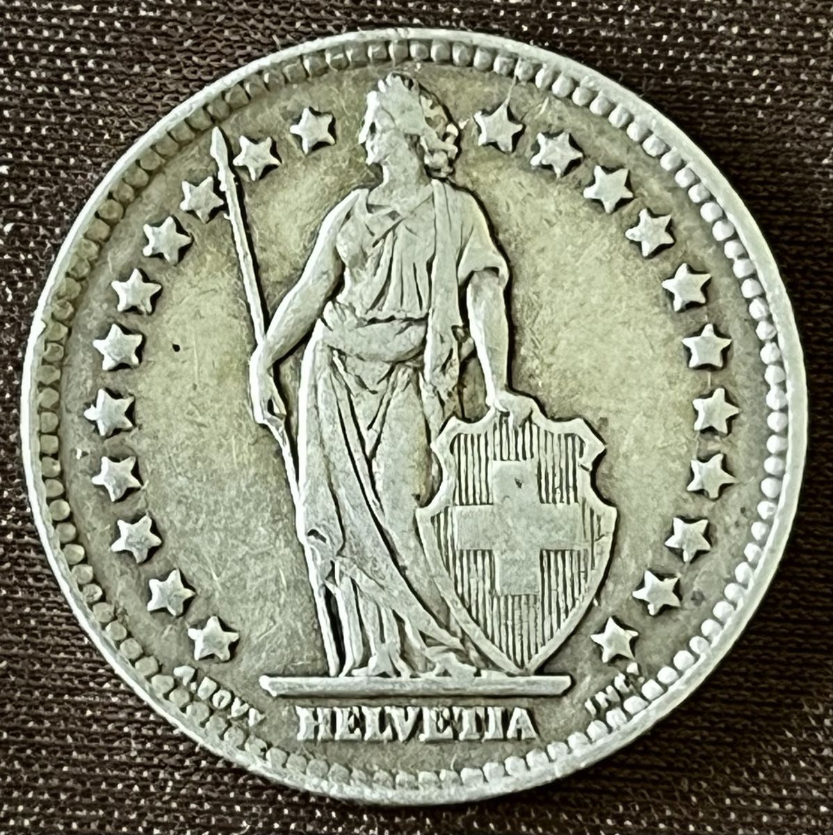 Alle Münzen: 1Fr. 1939 – Gebraucht aus Basel von Cmueggi 1
