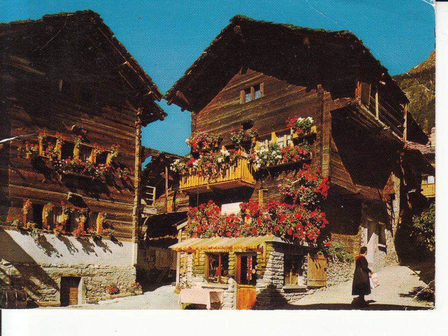 Ansichtskarten: Evolène 1975 – Gebraucht aus Bürglen TG von StampGraf