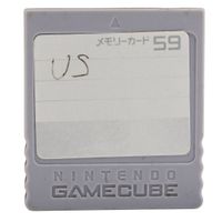 Gamecube Memory Card NTSC