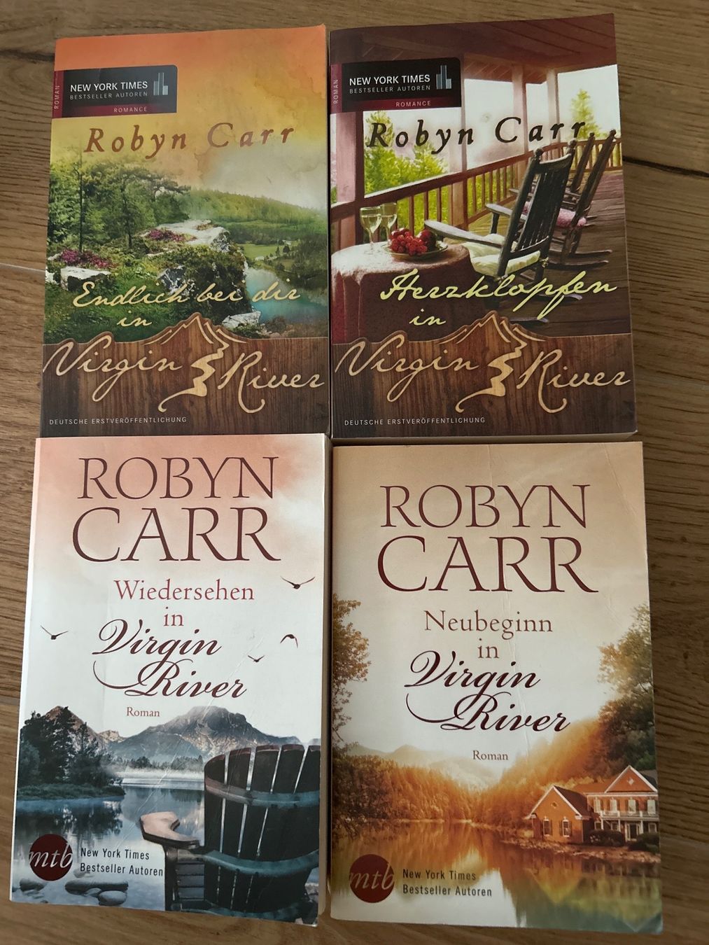 Libri: 4 Taschenbüchen Virgin River – Usato da Worben venduto da AlliaB