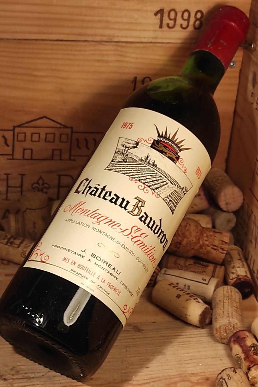 Wein: 1975 Saint Emilion Montagne:     Chateau Baudron – Neu (gemäss Beschreibung) aus Büsserach von Vintage-vins