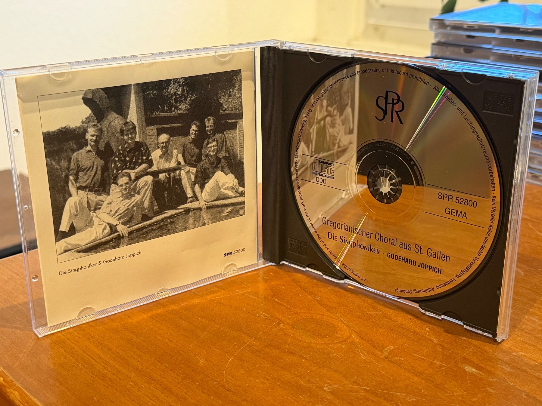 CD: Godehard Joppich - Gregorian Chant From St. Gall - KA01C – Nuovo (secondo la descrizione) da Küsnacht ZH venduto da JazzRecords 2