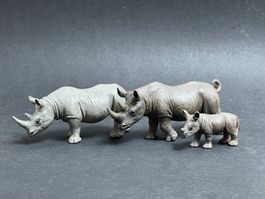 Schleich Spitzmaulnashorn Nashorn Tier