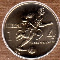 USA FUSSBALL MÜNZE HALF DOLLAR - ERHALT SIEHE SCAN